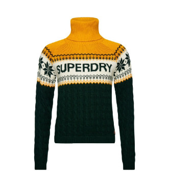 Superdry Jersey de punto Aspen Ski verde