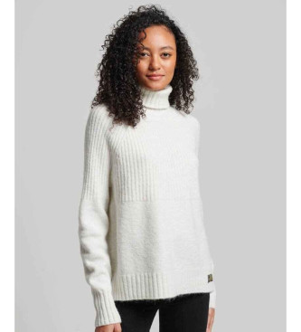 Superdry Rippenstrickpullover Essential wei