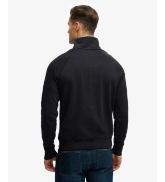 Superdry Essential Logo Henley navy jumper