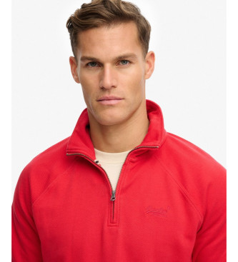 Superdry Essential Logo Raglan Henley Sweater rd