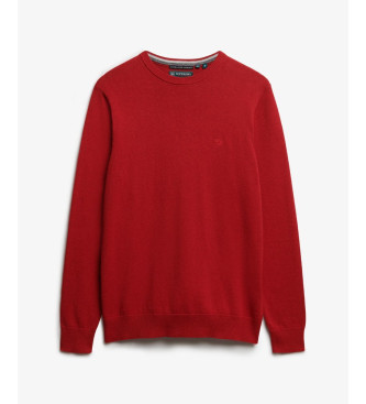 Superdry Pull Essentials rouge