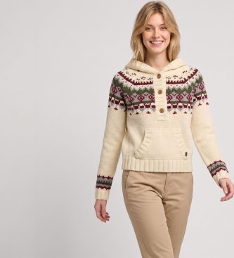 Superdry Jersey Fairisle beige