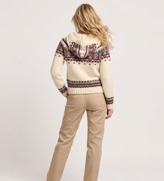 Superdry Jersey Fairisle beige