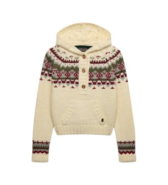 Superdry Jersey Fairisle beige