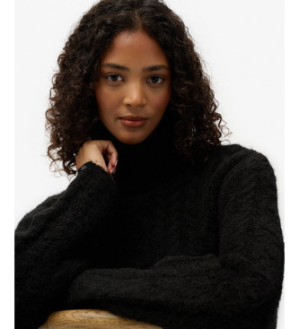 Superdry Jumper Roll preto