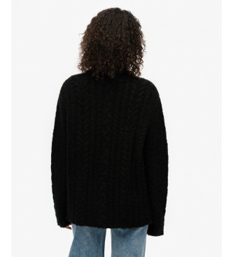 Superdry Jumper Roll preto