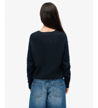 Superdry Sweter z flagą marynarki wojennej