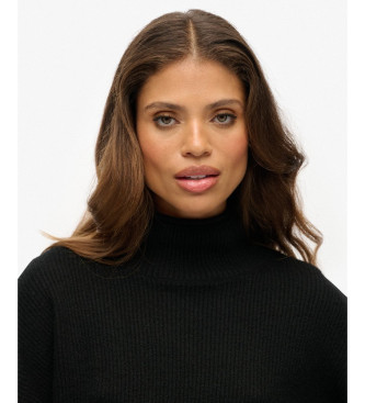 Superdry Jersey Slouchy negro