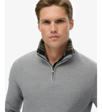 Superdry Jumper Texture gris