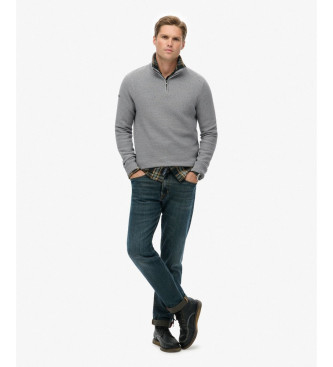 Superdry Jumper Texture gris