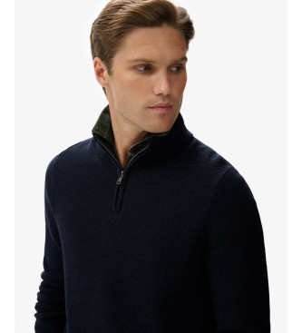 Superdry Pull-over Texture marine