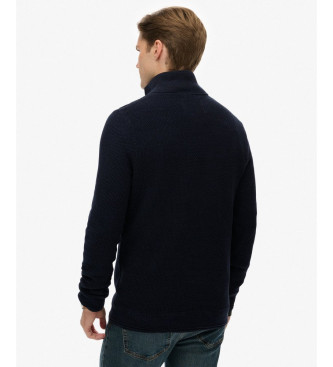 Superdry Pull-over Texture marine