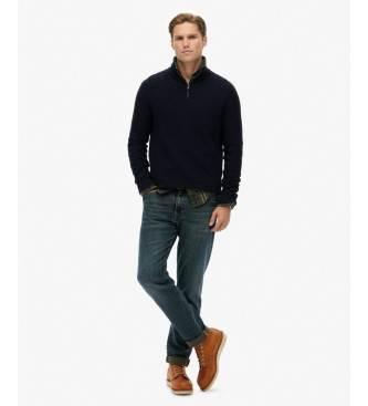 Superdry Pull-over Texture marine