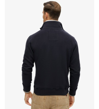 Superdry Pull Vintage Athletic navy