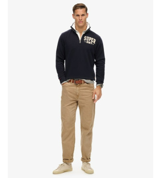 Superdry Pull Vintage Athletic navy