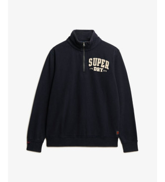 Superdry Pull Vintage Athletic navy