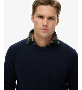 Superdry Pulver em mistura de l azul-marinho