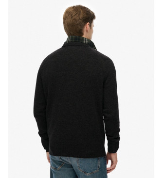 Superdry Camisola de l preta