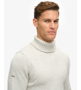 Superdry Jersey Brushed Roll gris clair