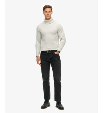 Superdry Jersey Brushed Roll gris clair