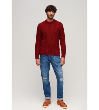 Superdry Maroon Jacob Pullover