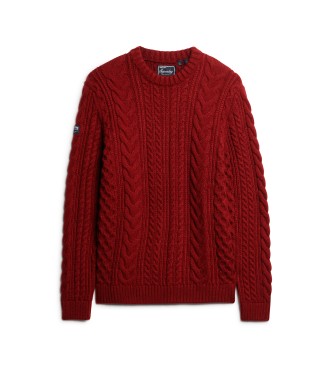 Superdry Maroon Jacob Pullover