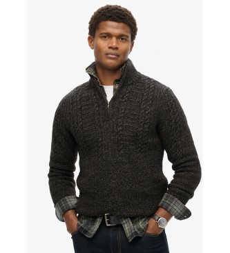 Superdry Jersey Vintage Jacob negro