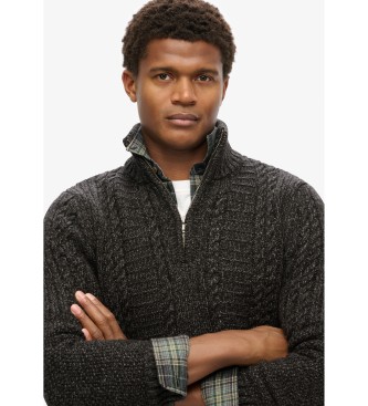 Superdry Jersey Vintage Jacob negro