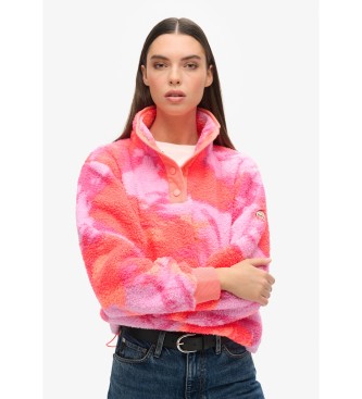 Superdry Polaire rose super douce