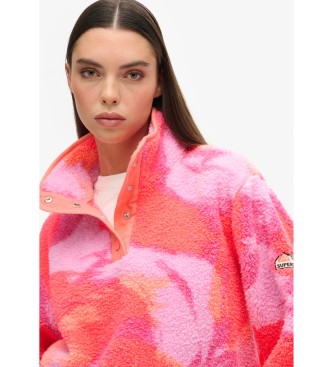 Superdry Polaire rose super douce