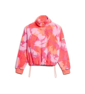 Superdry Polaire rose super douce