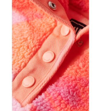 Superdry Polaire rose super douce