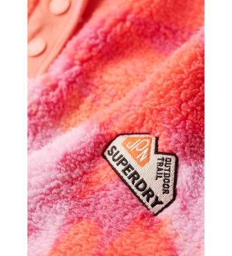 Superdry Polaire rose super douce
