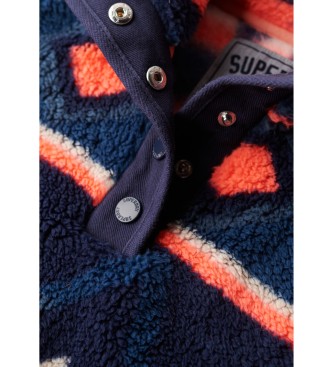 Superdry Polaire super douce avec imprim marine