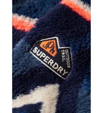 Superdry Polaire super douce avec imprim marine