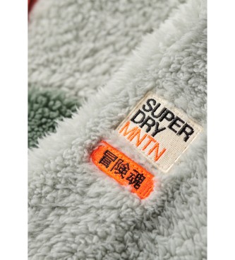 Superdry Polaire super douce Mash Up vert