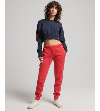 Superdry Jogger mit rotem Vintage Logo bestickt