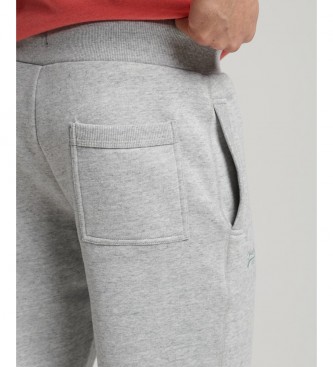 Superdry Pantalon de jogging vintage gris