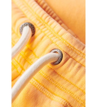 Superdry Raztegnjene hlače Jogger Neonsko rumena