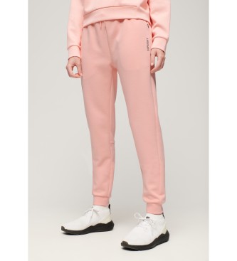 Superdry Sports Tech Tight Jogger Trousers pink