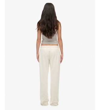 Superdry Pantaloni jogger Athletic Flare bianco sporco