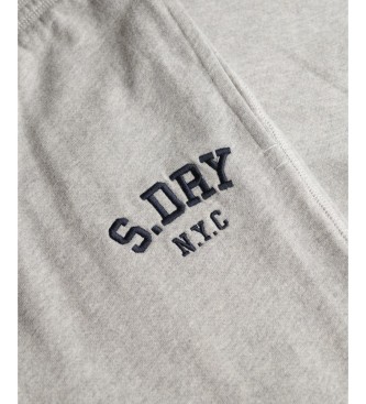 Superdry Grå joggerbukser i Athletic Flare-stil