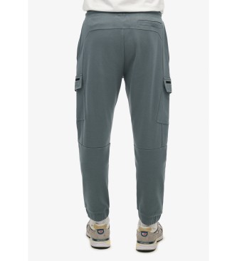 Superdry Jogger cargo trousers with Tech logo blue