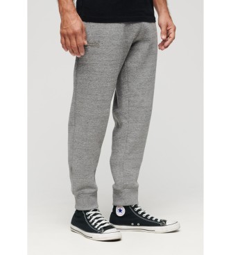 Superdry Jogger trousers with logo Essential grey