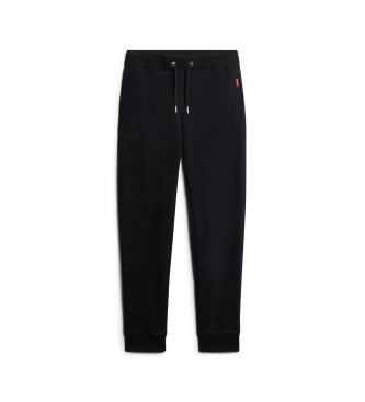 Superdry Pantalon de jogging avec logo Essential noir