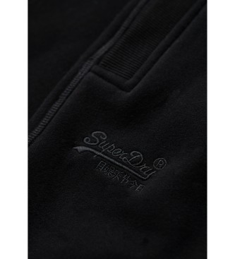 Superdry Jogger trousers with logo Essential black