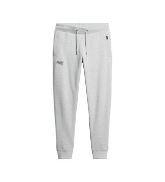 Superdry Pantalon de jogging avec logo Essential grey