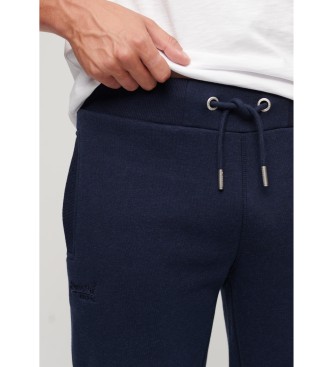 Superdry Jogger trousers with logo Essential navy