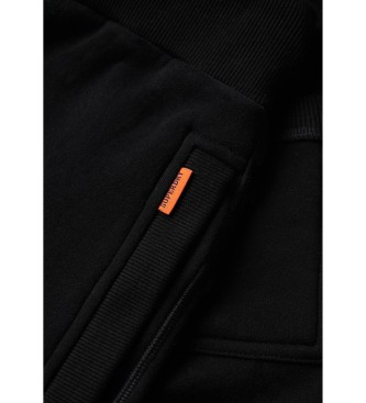 Superdry Joggingbukser med logo Essential sort