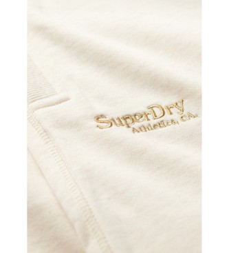 Superdry Essential jogger hlače z logotipom, bež